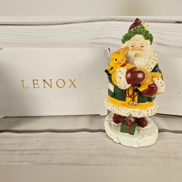 Lenox The Collectors Treasury of Santas Chrismas Holiday Set Nutcracker & Santas - Picture 3 of 12